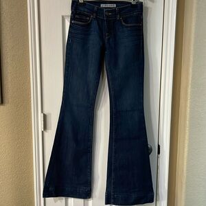 J brand bell bottoms jeans size 25